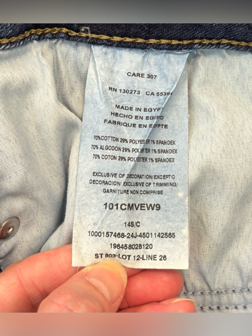 Lee Women's Mid-Rise Bootcut Jeans, Sz 14 Short, H.D. Lee Company 101CMVEW9 - Picture 11 of 16